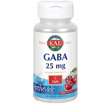 GABA 25 mg Cherry KAL