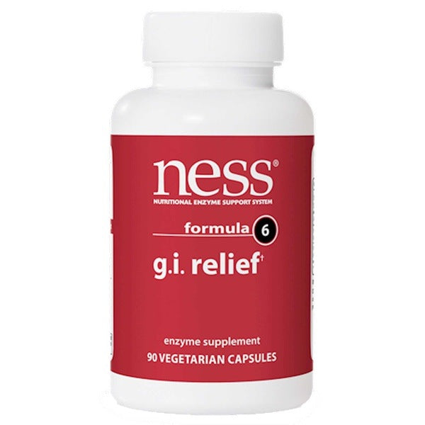 GI Relief* formula 6 Ness Enzymes
