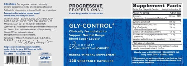 GLY-CONTROL Progressive Labs