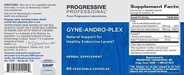GYNE-ANDRO-PLEX Progressive Labs