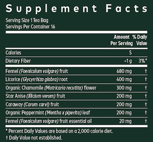 Gas & Bloating Herbal Tea Gaia Herbs