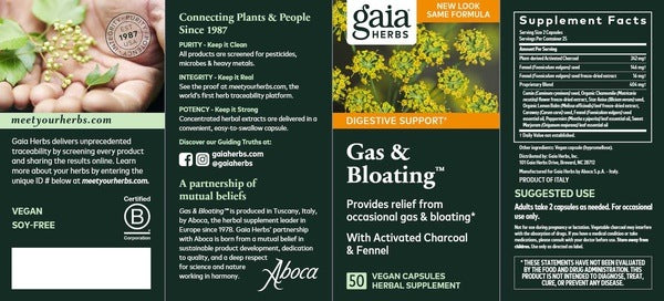 Gas & Bloating Gaia Herbs