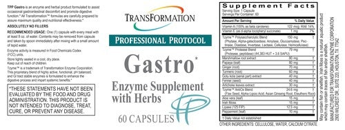 Gastro Transformation Enzyme