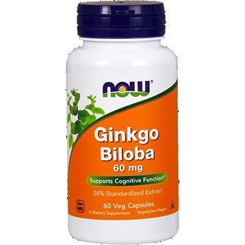 Ginkgo Biloba 60 mg NOW