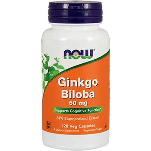 Ginkgo Biloba 60 mg NOW
