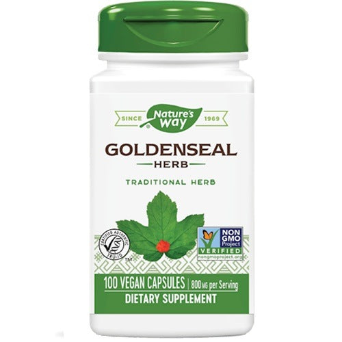 Goldenseal Herb 400 mg Natures way