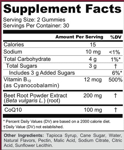 Goli Beets Cardio Gummies by Goli Nutrition [ 3