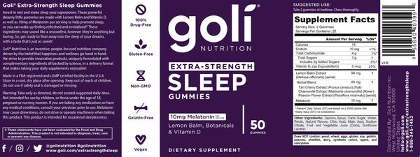 Goli ES Sleep Gummies by Goli Nutrition [ 2