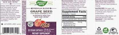 Grape Seed With Vitamin C Natures way