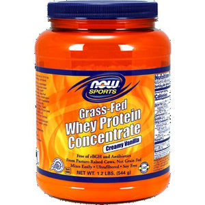 Grass-Fed Whey Protein Vanilla NOW