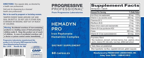 HEMADYN PRO Progressive Labs