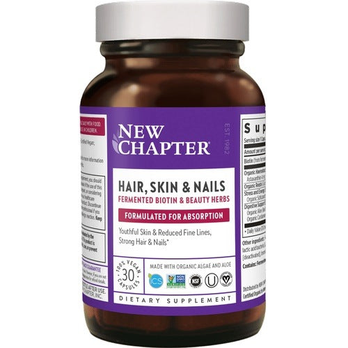 New Chapter Hair, Skin & Nails - Supports healthy skin, hair and strong nails