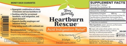 Heartburn Rescue Terry Naturally