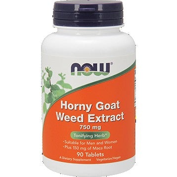 Horny Goat Weed Extract 750 mg NOW