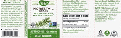 Horsetail Grass 440 mg Natures way