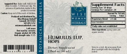 Humulus/hops 2 oz Wise Woman Herbals