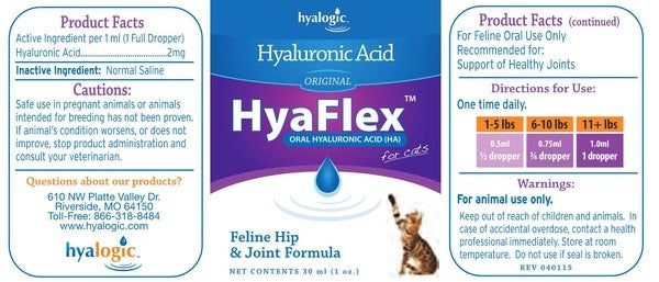 Hyaflex Liquid HA for Cats Hyalogic