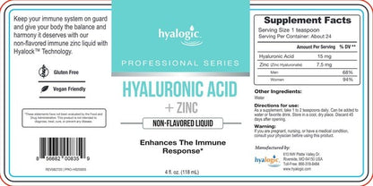 Hyaluronic Acid + Zinc Hyalogic
