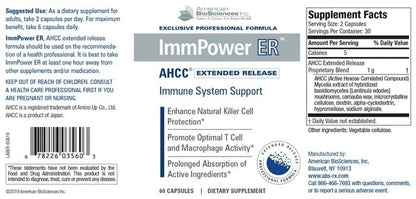 ImmPower ER AHCC American BioSciences