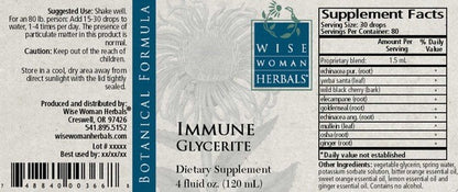 Immune Glycerite Wise Woman Herbals