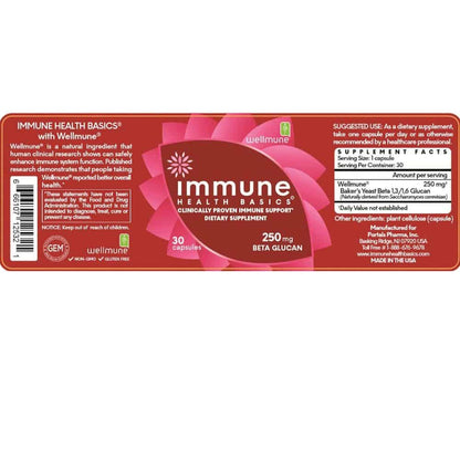 immune health basics 250 mg 30 caps by immune health basics