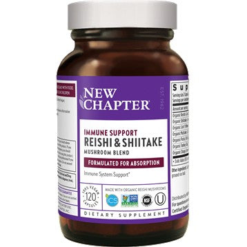 New Chapter  Immune Support Reishi & Shiitake - Supports immune system, vitality, and overall wellness