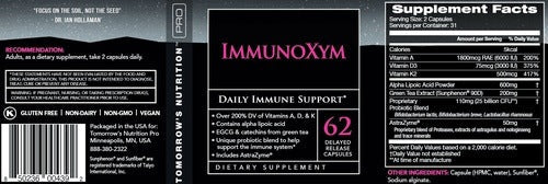 Immunoxym Tomorrow's Nutrition