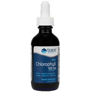 Ionic Chlorophyll Liquid 100mg Trace Minerals Research