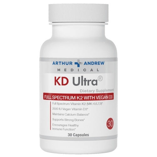 Arthur Andrew Medical KD Ultra - Supplement to support bones, heart health, and calcium balance
