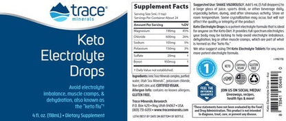 KETO Electrolyte Drops Trace Minerals Research