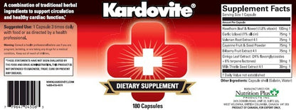Benefits of Kardovite -180 Capsules | Kardovite | Promotes Cell Growth 