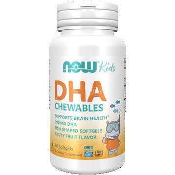 Kids Chewable DHA 100 mg NOW