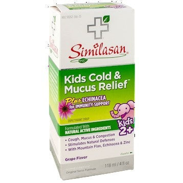 Kids Cold & Mucus Relief Syrup Similasan USA
