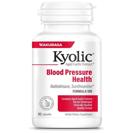 Kyolic Blood Pressure Health Formula 109 Wakunaga