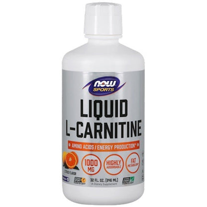 L-Carnitine 1000 mg Liquid NOW
