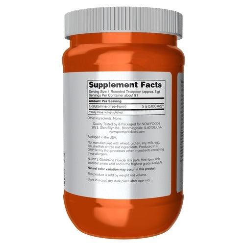 L-Glutamine Powder NOW SPORTS