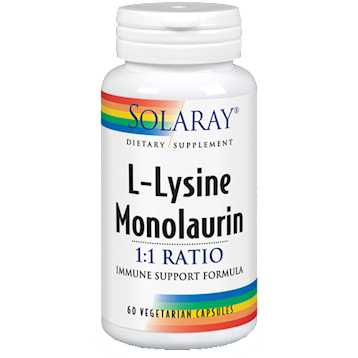 L-Lysine Monolaurin 1:1 Solaray