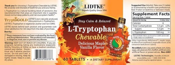 L-Tryptophan Chewable LIDTKE