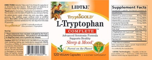 L-Tryptophan Complete LIDTKE
