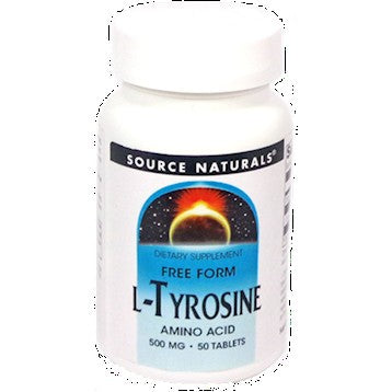 L-Tyrosine 500 mg Source Naturals