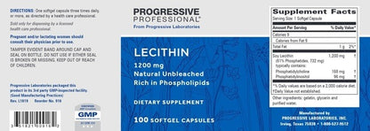 LECITHIN 1200 MG Progressive Labs