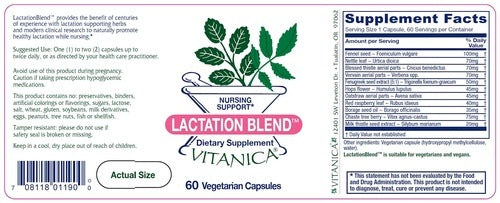 Lactation Blend Vitanica