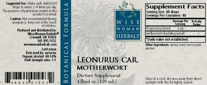 Leonurus - motherwort Wise Woman Herbals