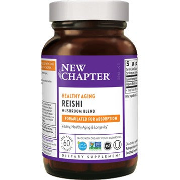 New Chapter LifeShield Reishi - supports healthy aging, vitality and longevity