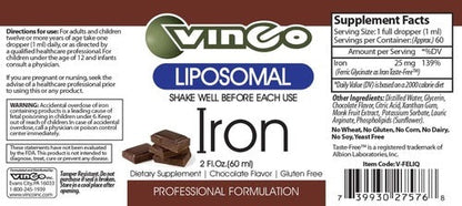 Liposomal Iron 2 fl oz Vinco