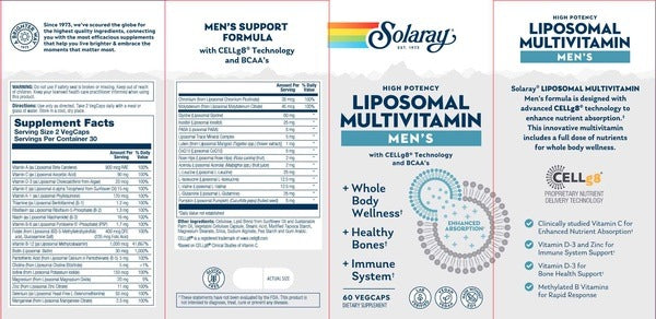 Liposomal Men's MultiVitamin Solaray