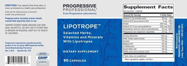 Lipotrope Progressive Labs