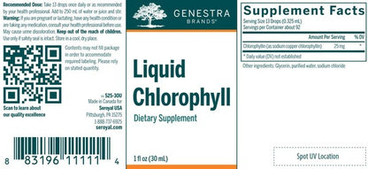 Liquid Chlorophyll Genestra