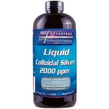 Liquid Colloidal Silver 2000 ppm Drs Advantage