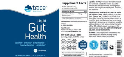 Liquid Gut Health Trace Minerals Research